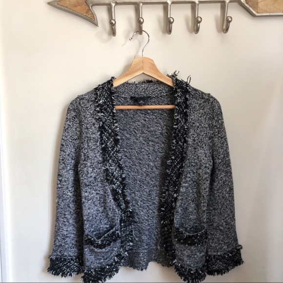 💗WHBM Tweed Cardigan💗 - Picture 5 of 6